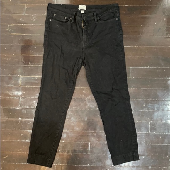 J. Crew Denim - Black J Crew high rise skinny jeans